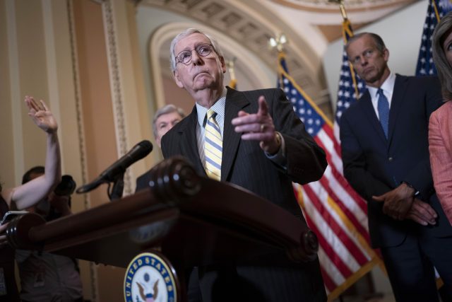 Dems look to McConnell to help deal with Tuberville’s tantrum