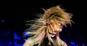 Nita Strauss performed at The Belasco on December 09, 2023. Nita Strauss performed at The Belasco on December 09, 2023.