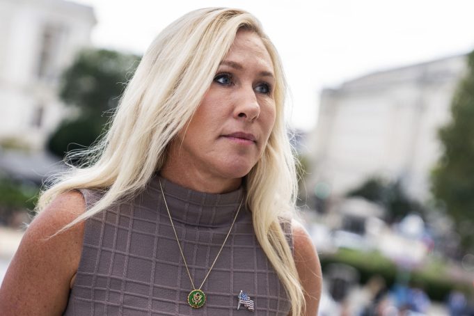 Marjorie Taylor Greene says she received death threats days before her home was swatted again Marjorie Taylor Greene says she received death threats days before her home was swatted again